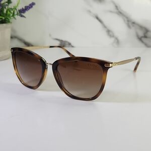 Ralph Lauren Brown Gradient Cat-Eye Sunglasses